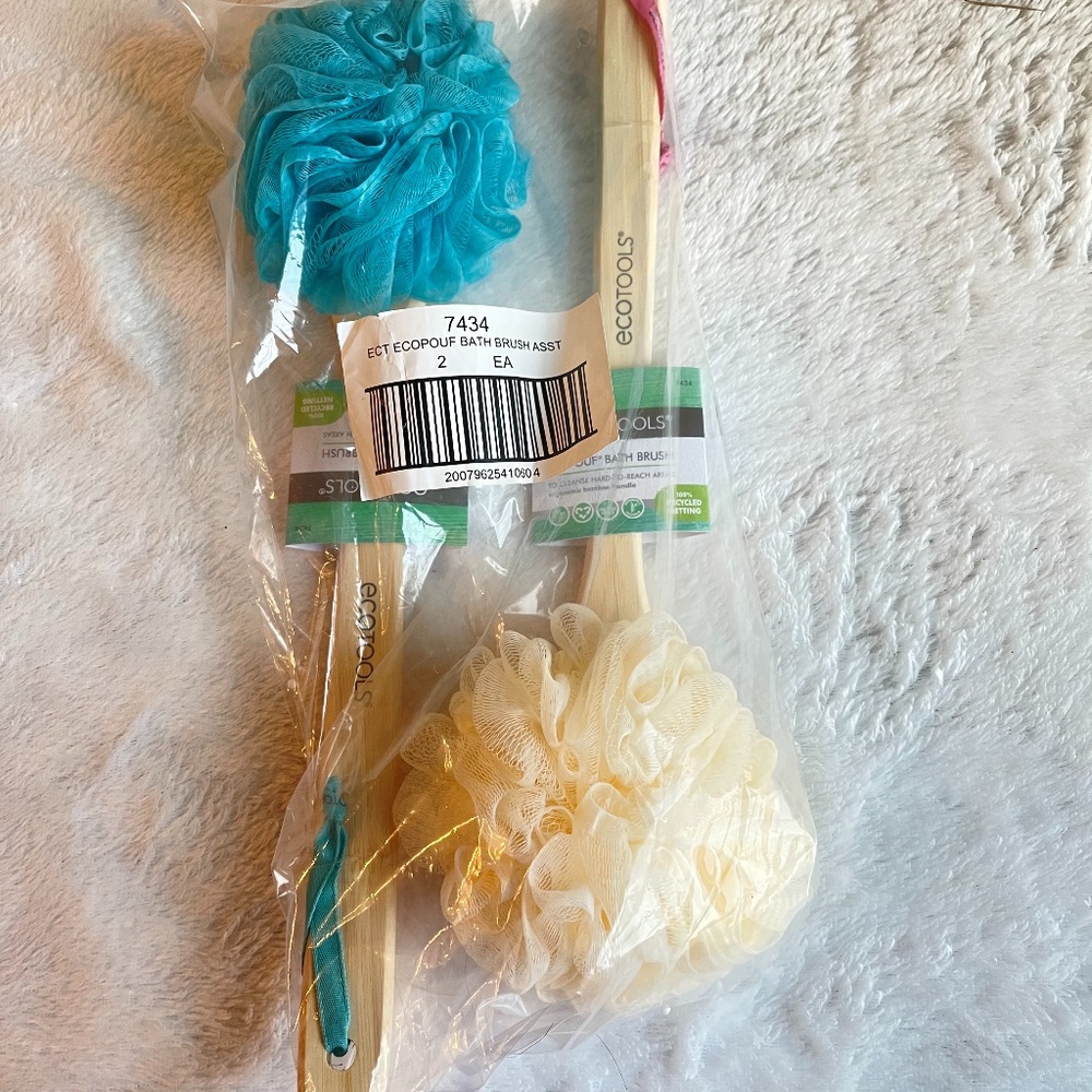 Ecotools Loofah Brush Set